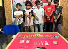 Gerebek Rumah Transaksi Sabu di Plampang, 5 Pemuda Diamankan